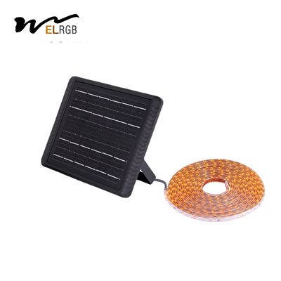 quality 2200k 10 Meter Sonnenlicht Streifen Außen Solar-betriebene Seillichter factory